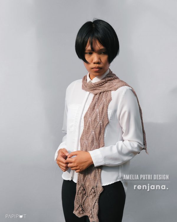 Renjana Scarf and Shawl Pattern - Image 5