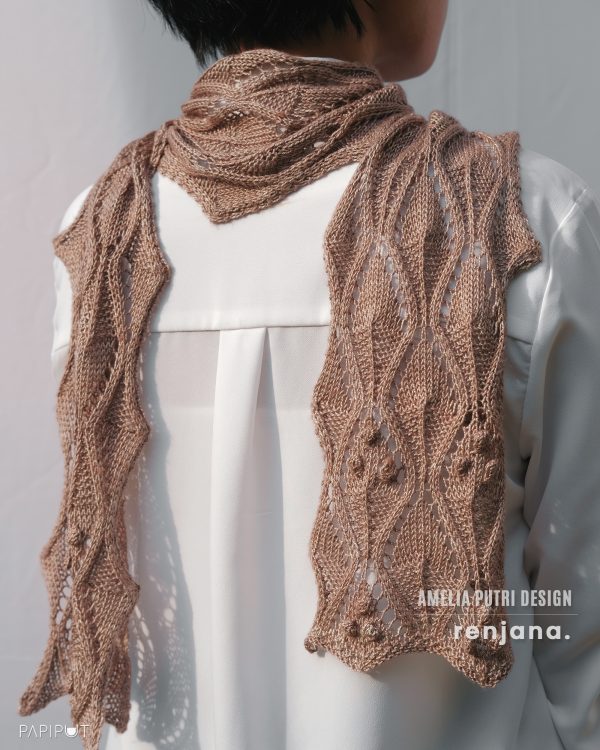 Renjana Scarf and Shawl Pattern - Image 6