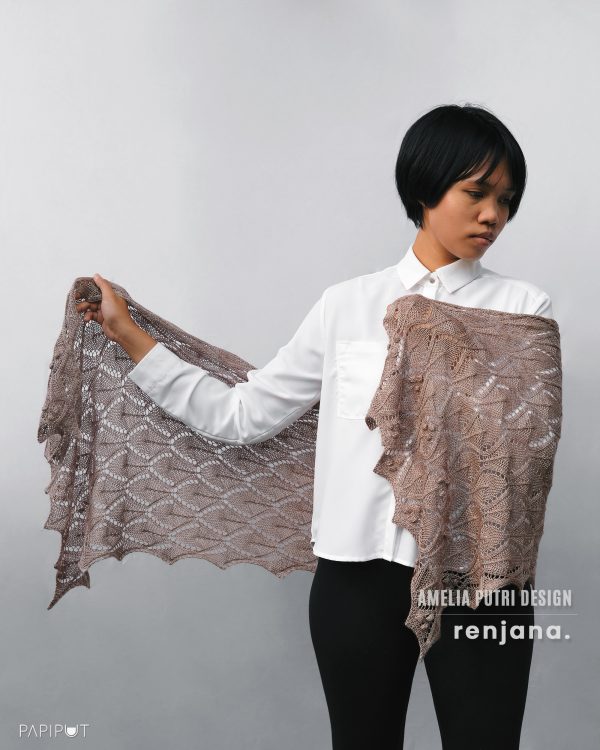 Renjana Scarf and Shawl Pattern - Image 2