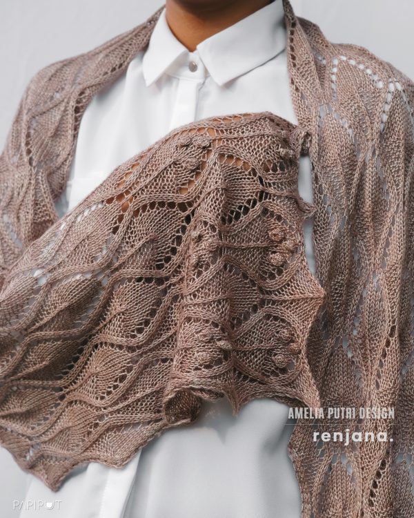 Renjana Scarf and Shawl Pattern - Image 4