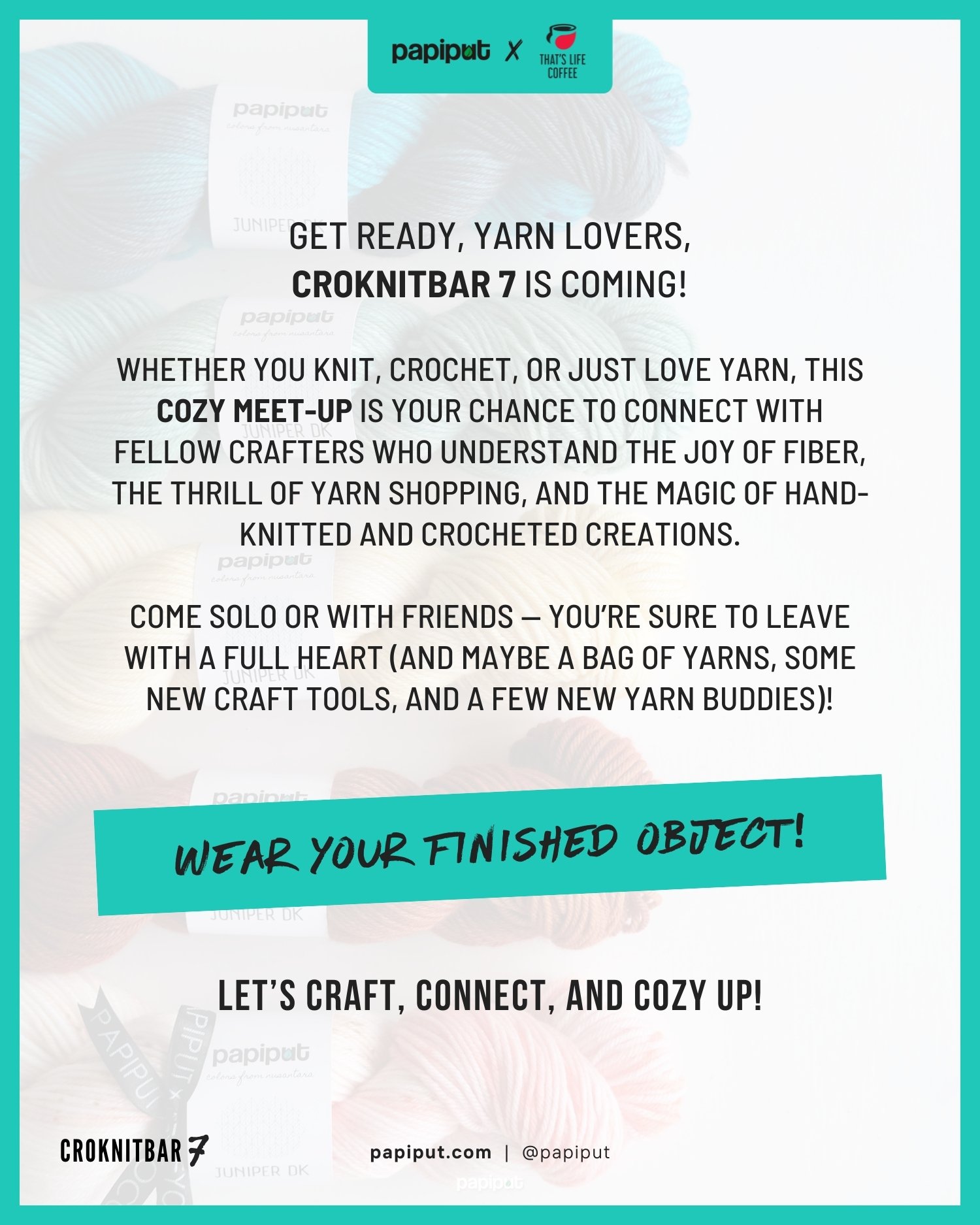 CroKnitBar 7 Ticket - Image 3