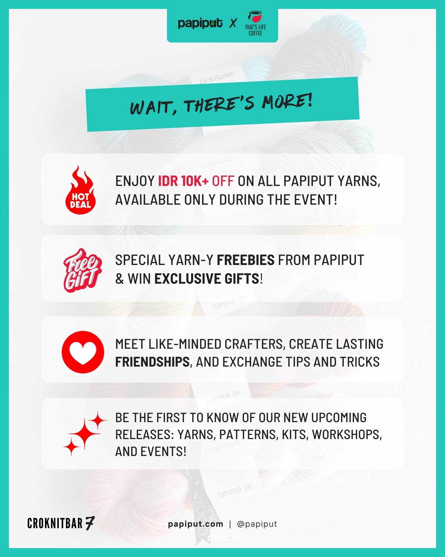 CroKnitBar 7 Ticket - Image 4