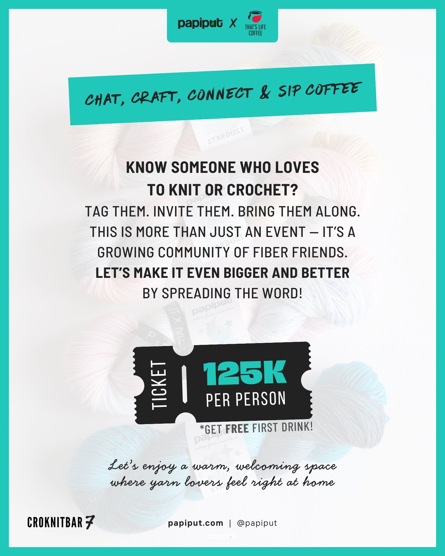 CroKnitBar 7 Ticket - Image 5